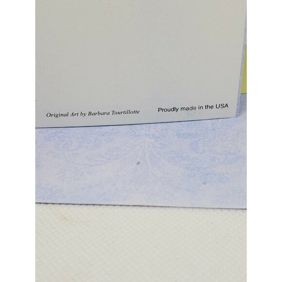 Just A Note Yellow Floral Daisy Graphics Greeting Card With Matching Envelope - Picture 6 of 9